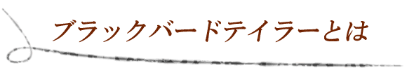 ブラックバードテイラーとは