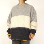 着てみると分かる独得のシルエットと着心地の良さ / YSTRDY’S TMRRW（イエスタデイズトゥモロー） MOHAIR PHAT SWEATER（モヘアセーター）